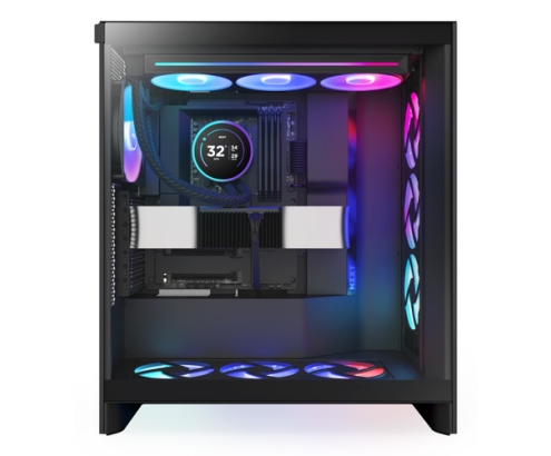 NZXT Kraken Elite 360 RGB Procesador Sistema de refrigeración líquida todo en uno 12 cm Negro 1 pieza(s)