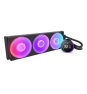 NZXT Kraken Elite 420 RGB Procesador Sistema de refrigeración líquida todo en uno 14 cm Negro 1 pieza(s)