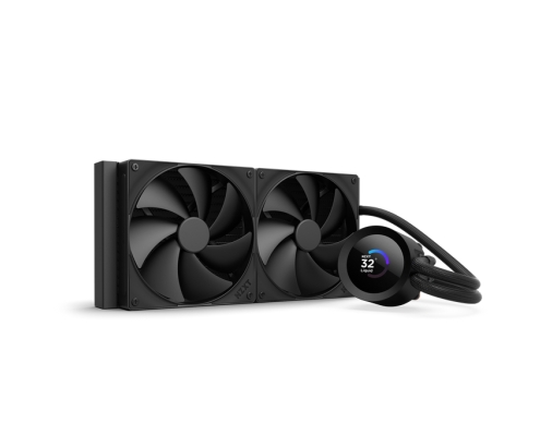NZXT Kraken Plus 280 Procesador Sistema de refrigeración líquida todo en uno 14 cm Negro