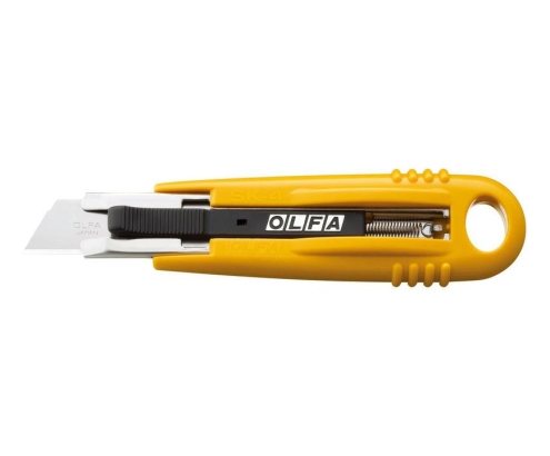 Olfa SK-4 Negro, Amarillo Cúter de cuchillas intercambiables