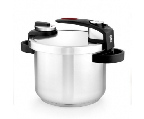 OLLA RAPIDA TEKNA BRA 4L TRIPLE FONDO DIFUSOR MANGO ERGON͓MICO ASAS BAQUELITA TERMO RESISTENTE A185601