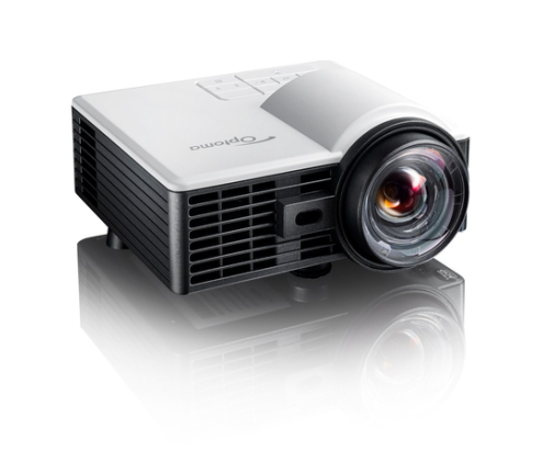 Optoma ML1050STi Proyector de corto alcance 535 lúmenes ANSI DLP WXGA (1280x800) 3D Negro, Blanco