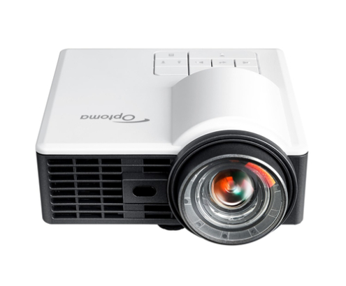Optoma ML1050STi Proyector de corto alcance 535 lúmenes ANSI DLP WXGA (1280x800) 3D Negro, Blanco