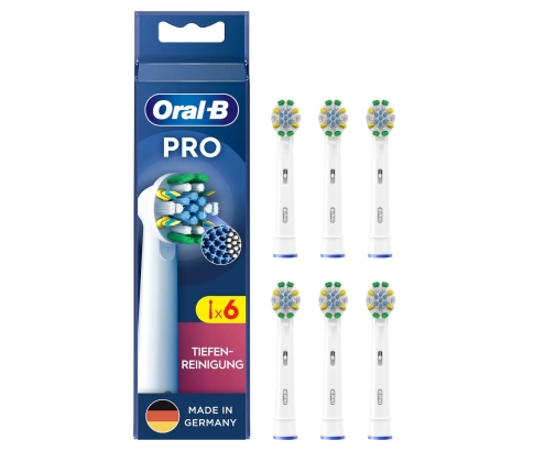 Oral-B Deep Cleaning 6 pieza(s) Blanco