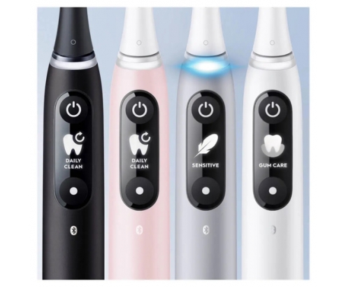 Oral-B iO Series 6 Adulto Cepillo dental giratorio Negro