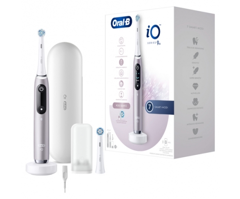Oral-B iO Series 9n Adulto Cepillo dental oscilante Rosa
