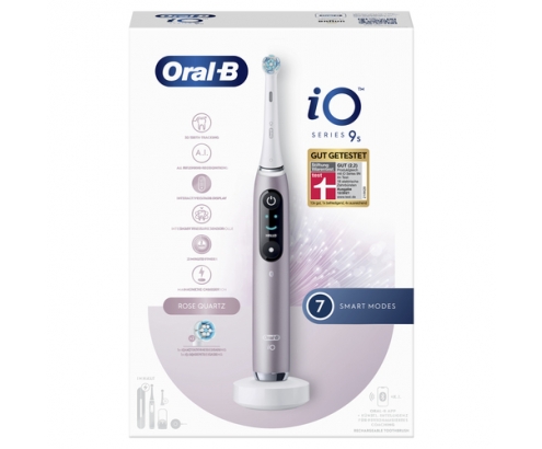 Oral-B iO Series 9n Adulto Cepillo dental oscilante Rosa