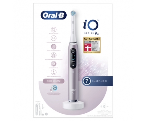 Oral-B iO Series 9n Adulto Cepillo dental oscilante Rosa