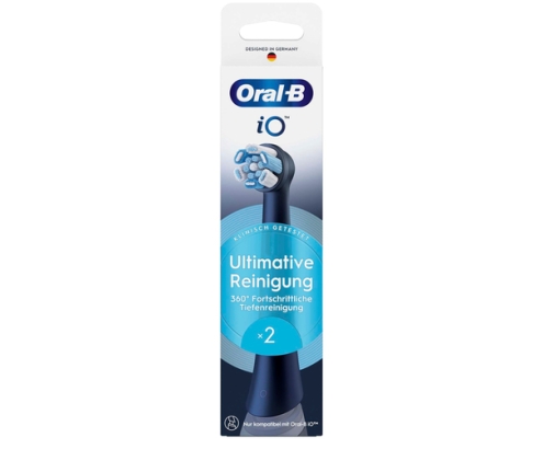 Oral-B iO Ultimate Clean 16262903 cepillo de cabello 2 pieza(s) Negro