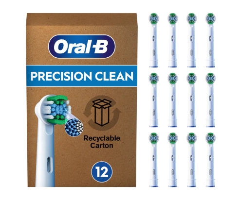 Oral-B Precision Clean 12 pieza(s) Blanco