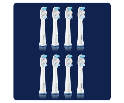 Oral-B Pulsonic Clean 81748491 cepillo de cabello 8 pieza(s) Blanco