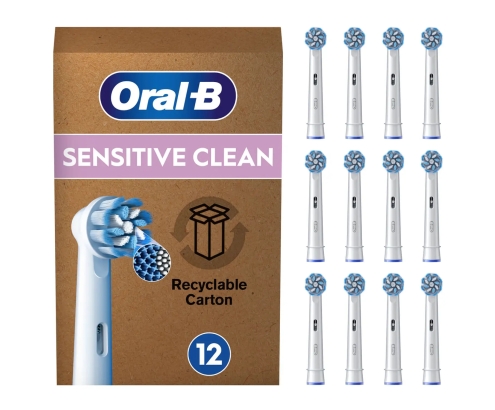 Oral-B Sensitive Clean 12 pieza(s) Blanco