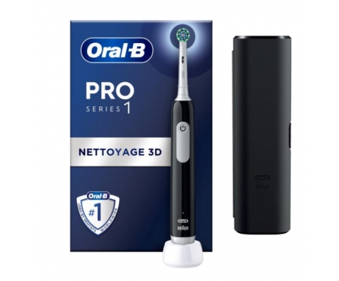 Oral-B Vitality Pro Frozen Adulto Cepillo dental oscilante Negro, Gris