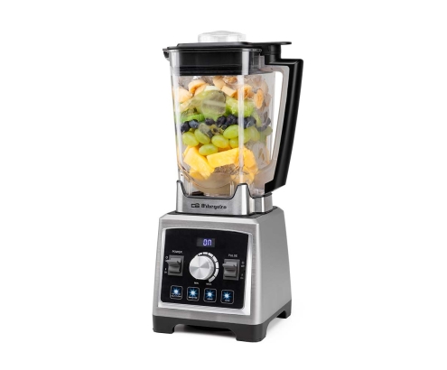 Orbegozo BV 9800 licuadora Batidora de vaso 1500 W Negro, Acero inoxidable