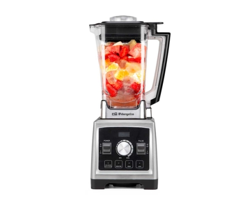 Orbegozo BV 9800 licuadora Batidora de vaso 1500 W Negro, Acero inoxidable