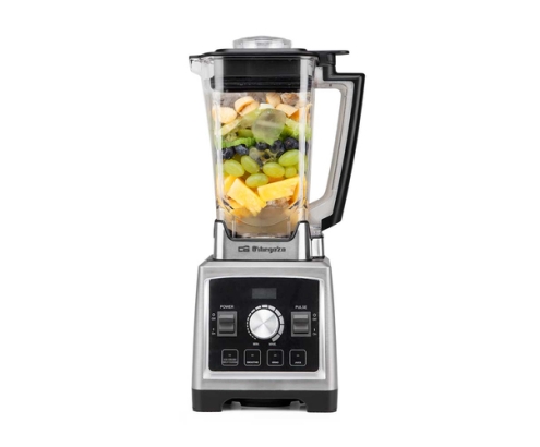 Orbegozo BV 9800 licuadora Batidora de vaso 1500 W Negro, Acero inoxidable