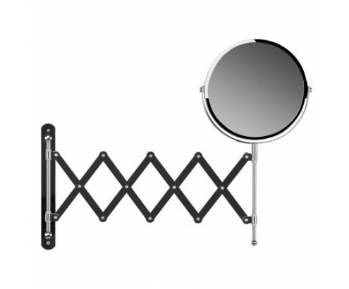 Orbegozo esp 6000 espejo cosmético de pared  telescópico doble cara 17cm gris 17564