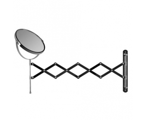 Orbegozo esp 6000 espejo cosmético de pared  telescópico doble cara 17cm gris 17564