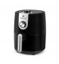 Orbegozo FDR 27 freidora Sencillo 2,5 L Independiente 1200 W Freidora de aire caliente Negro, Gris