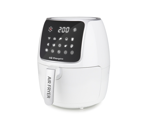 Orbegozo FDR 64 freidora Sencillo 4 L 1500 W Negro, Acero inoxidable, Blanco