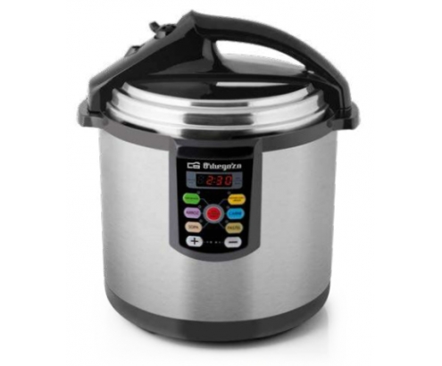 Orbegozo HPE 8075 8 L 1400 W Negro, Acero inoxidable
