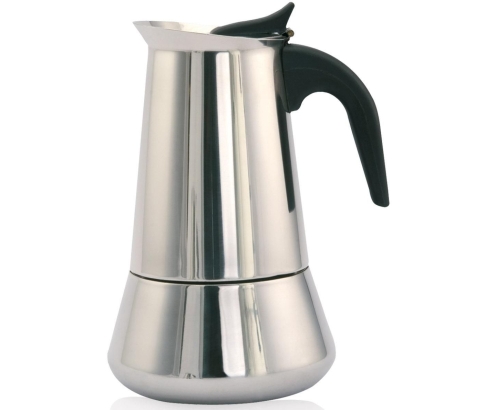 Orbegozo KFI 960 cafetera manual Cafetera italiana Negro, Acero inoxidable