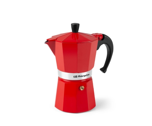 Orbegozo KFR 640 cafetera manual Cafetera italiana Rojo