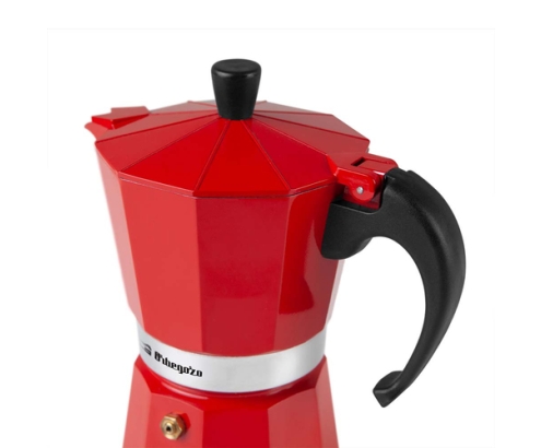 Orbegozo KFR 640 cafetera manual Cafetera italiana Rojo