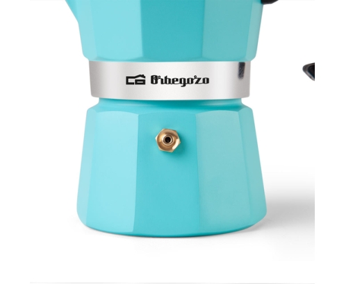 Orbegozo KFV 345 cafetera manual Cafetera italiana Azul