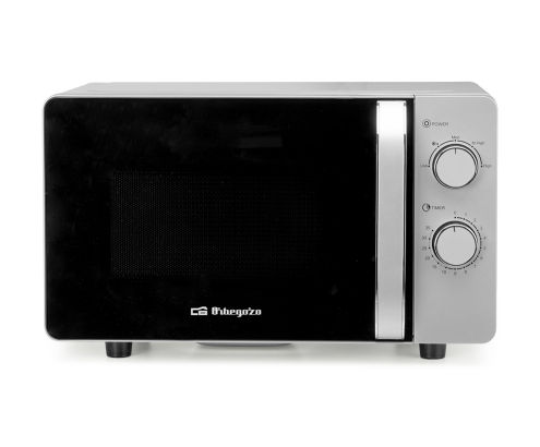 Orbegozo MI 2062 CE microondas Negro, Plata Solo microondas Encimera 20 L 700 W