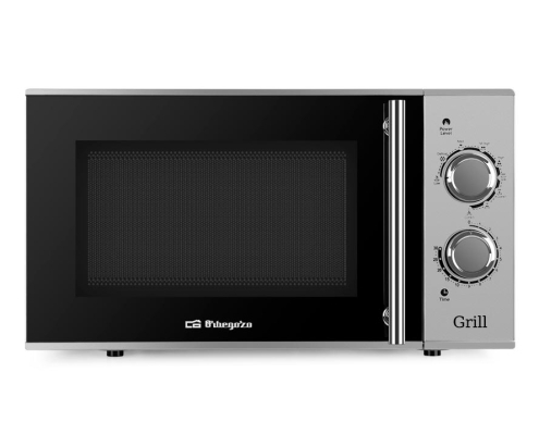 Orbegozo MIG 2321 Negro, Acero inoxidable Microondas con grill Encimera 23 L 900 W
