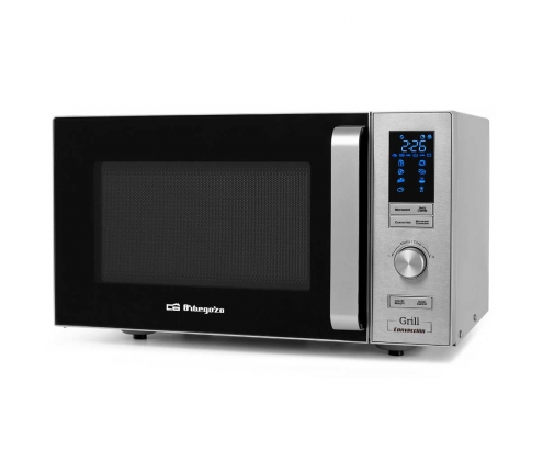 Orbegozo MIG 2528 CO microondas Encimera Microondas con grill 25 L 900 W Acero inoxidable