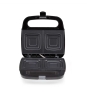 Orbegozo SW 4910 sandwichera 800 W Negro