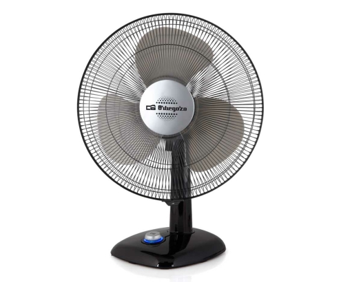Orbegozo TF0124 ventilador Negro, Plata