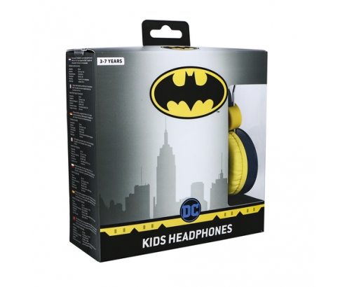 OTL Technologies DC Comics Batman Caped Crusader Auriculares Alámbrico Diadema Música Azul