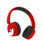 OTL Technologies Pokémon PK1000 auricular y casco Auriculares Inalámbrico y alámbrico Diadema Juego USB Tipo C Bluetooth Rojo, Blanco