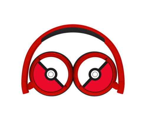OTL Technologies Pokémon PK1000 auricular y casco Auriculares Inalámbrico y alámbrico Diadema Juego USB Tipo C Bluetooth Rojo, Blanco