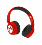 OTL Technologies Super Mario Auriculares Inalámbrico y alámbrico Diadema Música USB Tipo C Bluetooth Rojo, Negro