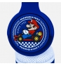 OTL Technologies Super Mario Nintendo Mariokart Auriculares Alámbrico Diadema Juego Azul, Blanco