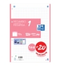 Oxford Recambio 100H + 20H Gratis 4 Taladros A4 90Gr 5X5 1 Banda Rosa Chicle