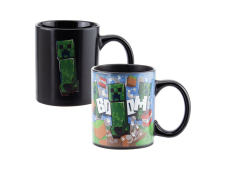Paladone Minecraft Creeper Heat Change Mug tazón Multicolor Universal...