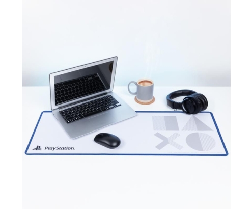 Paladone PP8816PS alfombrilla para ratón Alfombrilla de ratón para juegos Azul, Blanco
