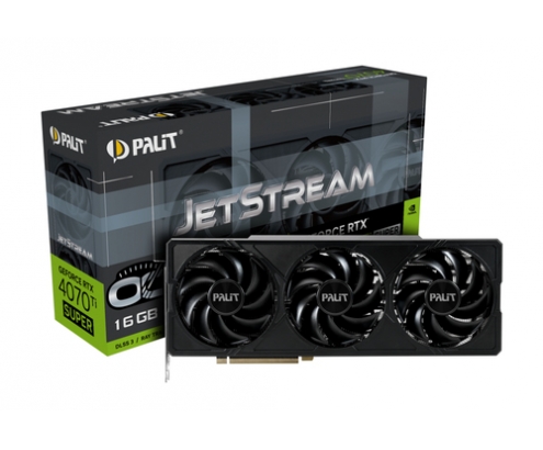 Palit GeForce RTX 4070 Ti SUPER JetStream OC NVIDIA 16 GB GDDR6X