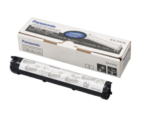 Panasonic KX-FA76X cartucho de toner original negro