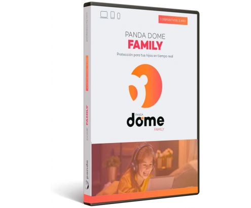 PANDA SECURITY Dome Family Inglés, Español Licencia completa 5 licencia(s) 1 año(s)