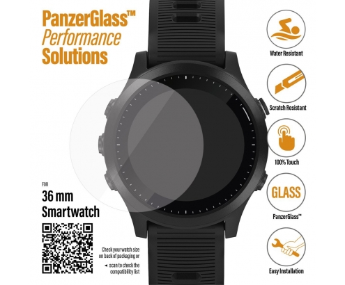 PanzerGlass Accesorio de smartwatch Protector de pantalla Transparente Vidrio templado