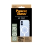 PanzerGlass ® HardCase Transparent w. White MagSafe iPhone 16 funda para teléfono móvil Transparente