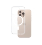 PanzerGlass ® HardCase Transparent w. White MagSafe iPhone 16 Pro Max funda para teléfono móvil Transparente