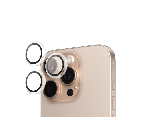 PanzerGlass ® Hoops® Camera Lens Protector Transparent iPhone 16 Pro | 16 Pro Max Protector de pantalla Apple 1 pieza(s)