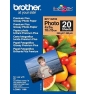 PAPEL BROTHER FOTOGRAFICO INKJET GLOSSY 10 x 15 20h 260g/m2 BP71GP20 
